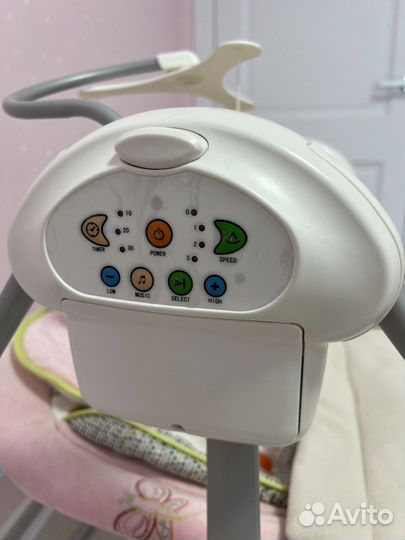 Детские электрокачели-шезлонг для новорожденных