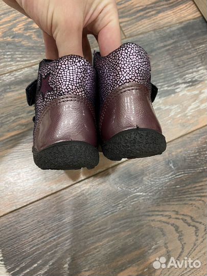 Ботинки демисезонные для девочки pepino ricosta