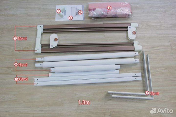 Бортик в кроватку новый/ограничитель