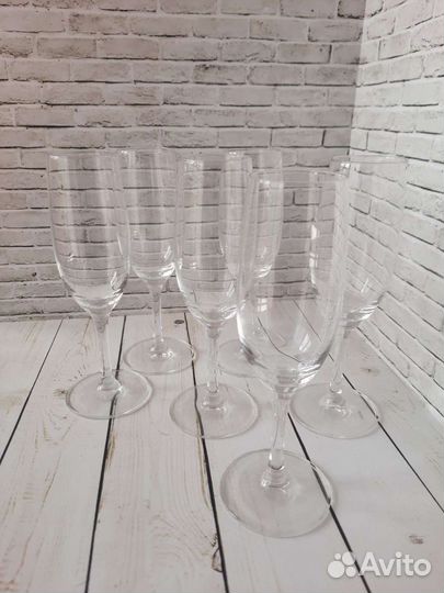 Бокалы для шампанского новые Fortuno donna Австрия