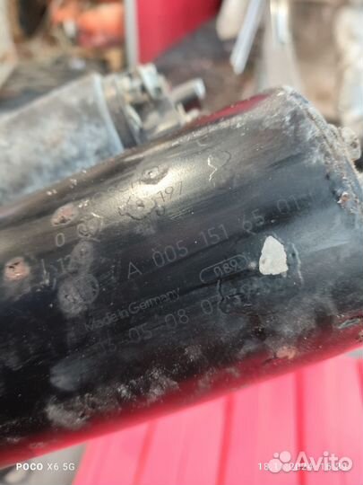 Стартер mercedes w211 m112