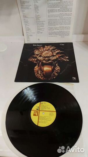 Bob James One (Japan) LP, INS, NM
