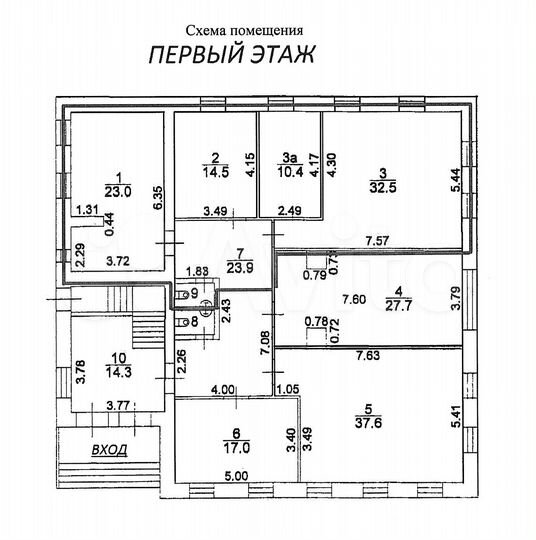 Сдам офисное помещение, 92 м²