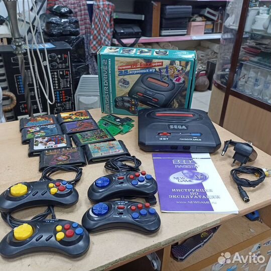 Игровая приставка 16 BIT Sega Magistr Drive (сзр)