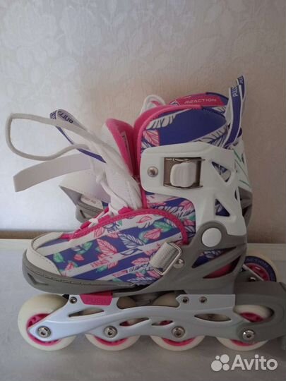 Роликовые коньки детские раздвижные