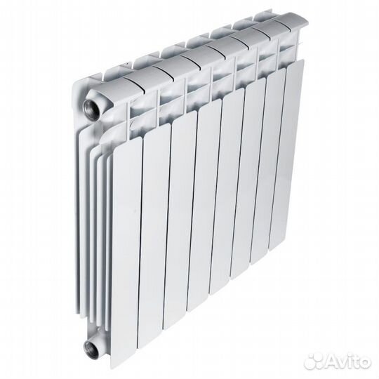Радиатор биметаллический Rifar Base 500, 8 секций