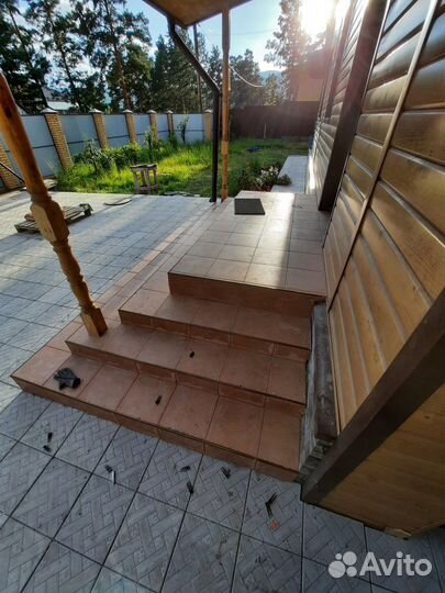 Укладка тротуарной плитки