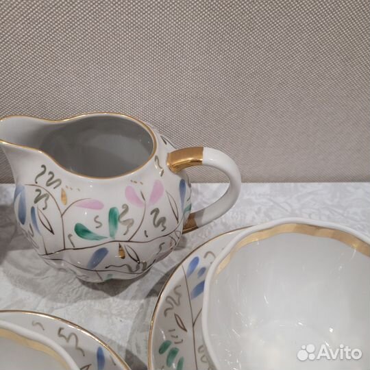 Предметы сервиза лфз Душистый горошек