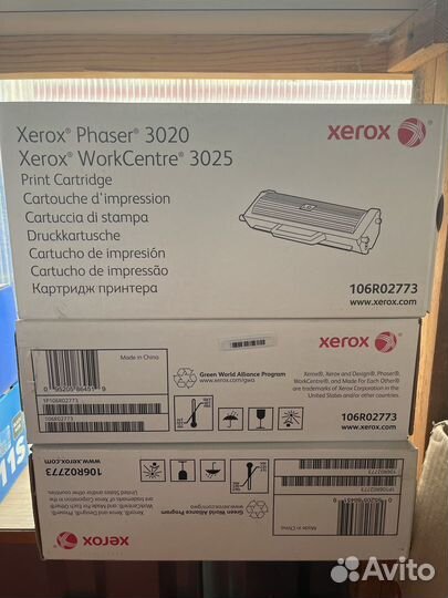 Картридж для лазерного принтера Xerox 106R02773