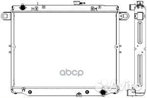 Радиатор системы охлаждения 34621001 Sakura