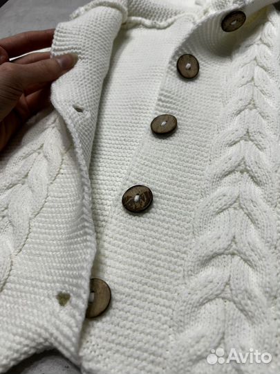 Вязаный комбинезон 56-62