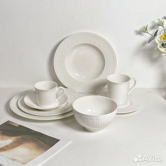 Villeroy boch набор столовой посуды