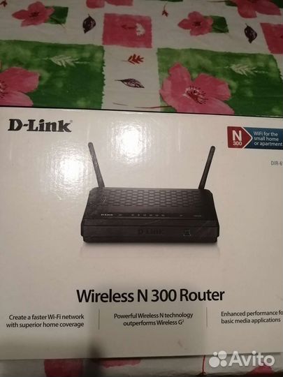 D-Link Роутер DIR 615 Wireless N 300