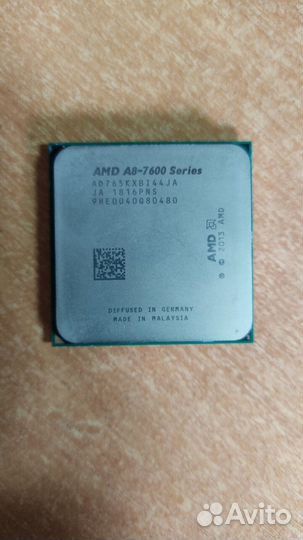 Процессор AMD A8-7600 Series