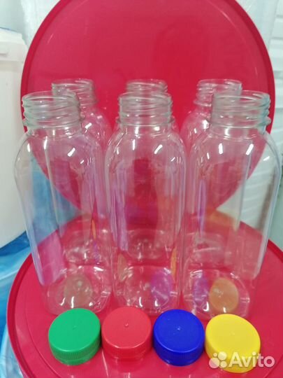 Бутылка (Смузи) 0,5л, с широким горлышком+крышка