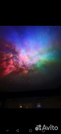 Ночник проектор космонавт звёздное небо