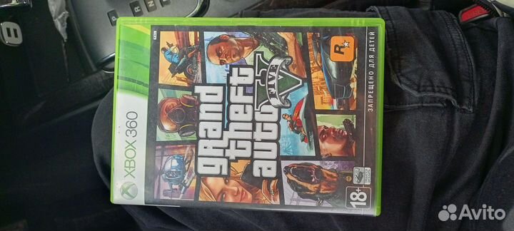 Диски на xbox 360 gta 5