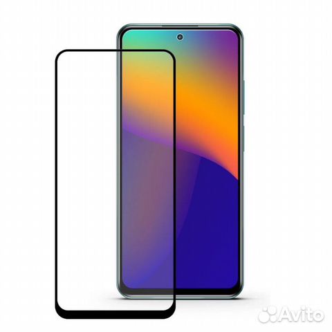 Защитное стекло 9D для Xiaomi Redmi Note 10 5G/ No