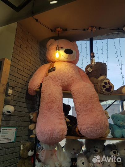 Плюшевый медведь 2 метра