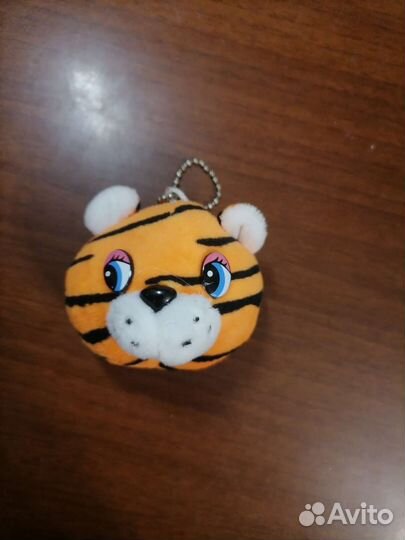 Мягкая игрушка тигрёнок, брелок