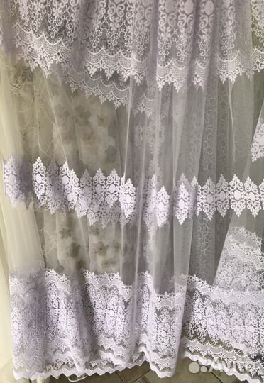 Микросетка с вышивкой, готовые комплекты