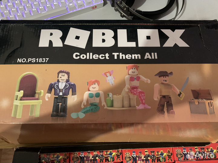 Коллекционные фигурки Roblox. 2 упаковки(46 штук)