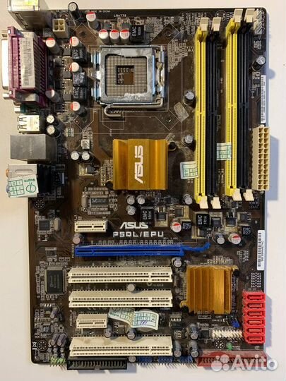 Материнская плата asus P5QL/EPU