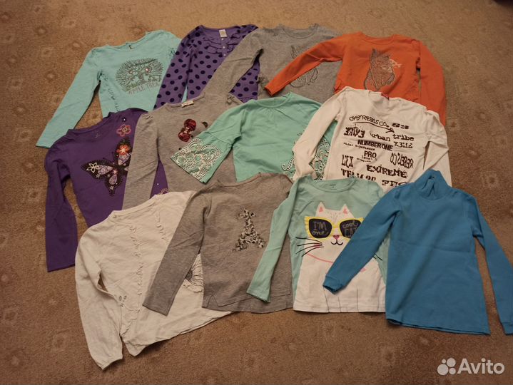 Пакет вещей для девочки 7-8-9 лет