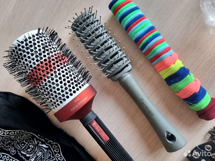 Материалы для волос, косметика пакетом