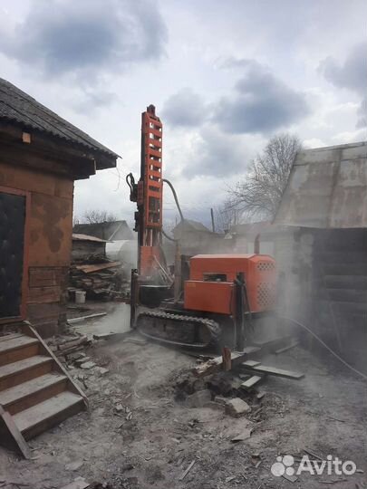 Бурение скважин Малогабаритной установкой