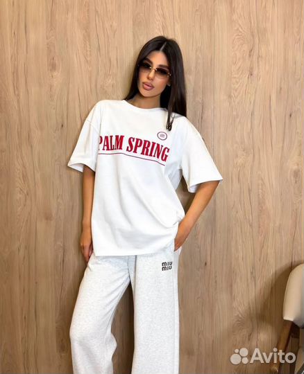 Футболка оверсайз хлопок