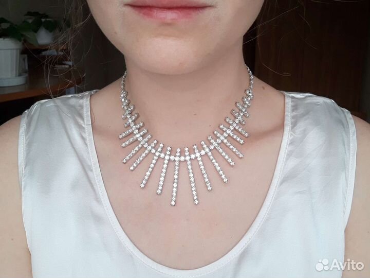 Колье и серьги набор