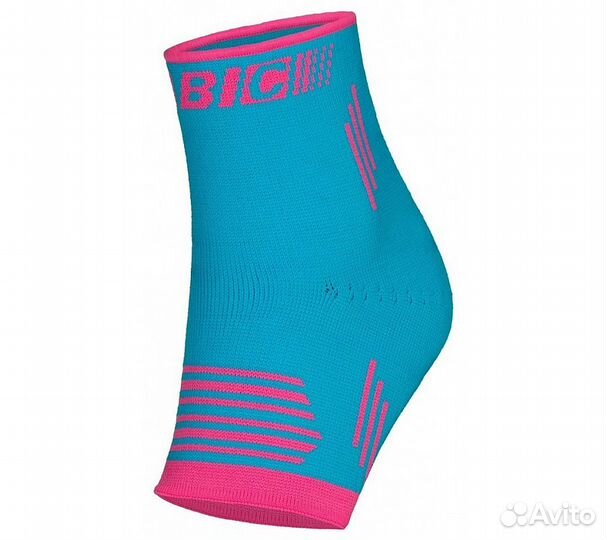 Голеностоп эластичный трикотажный habic, голубой и