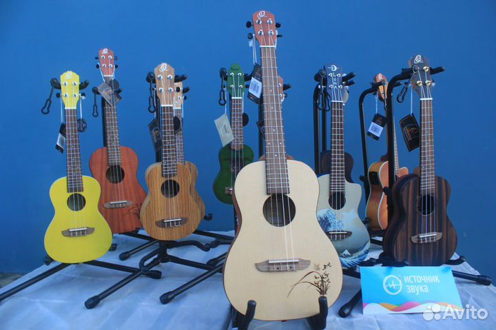 Новая укулеле баритон Ortega.Доставка РФ бесплатно