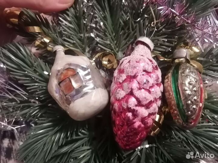 Елочные игрушки СССР