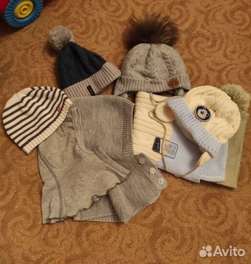 Шапки разные для мальчика