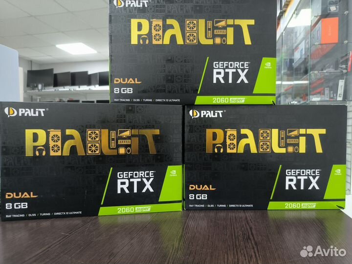 Видеокарта Palit GeForce RTX 2060 super dual 8gb