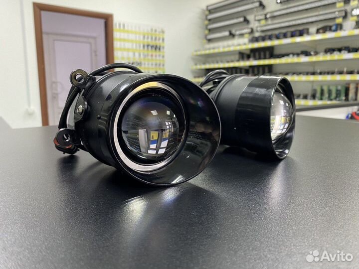 Диодные линзы птф универсальные Toyota WD-018