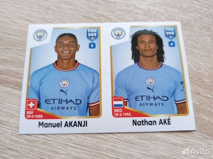 Наклейки с футболистами