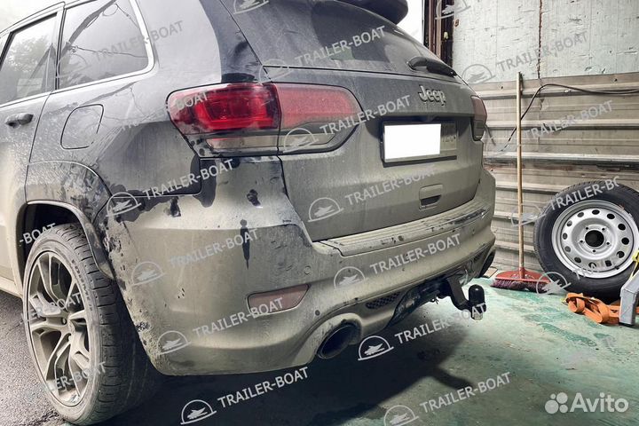 Фаркоп Jeep Grand Cherokee 10-22 IV под квадрат, 50мм 50667