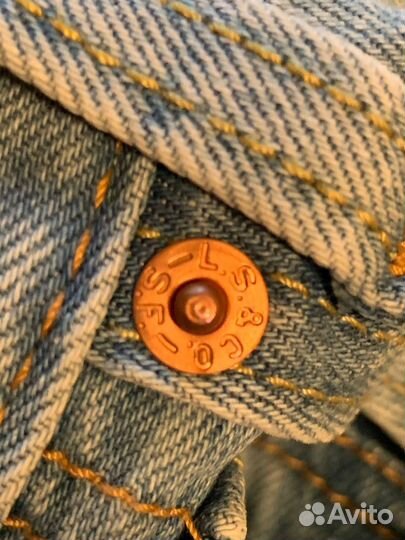 Джинсы мужские levis 501 W34L34