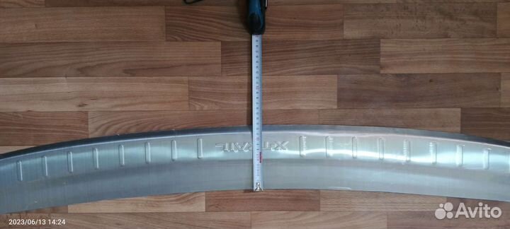 Накладка на бампер на Nissan X-Trail T32