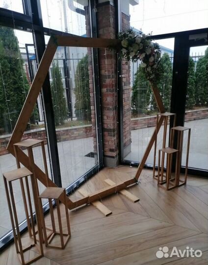 Свадебная арка продажа со стойками