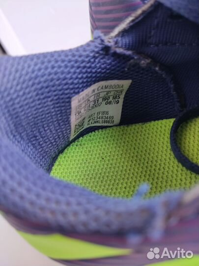 Футзалки, бутсы,шиповки adidas 31(19см)
