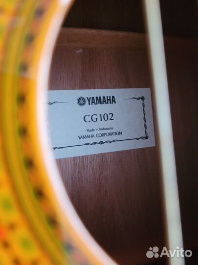 Классическая гитара yamaha CG102