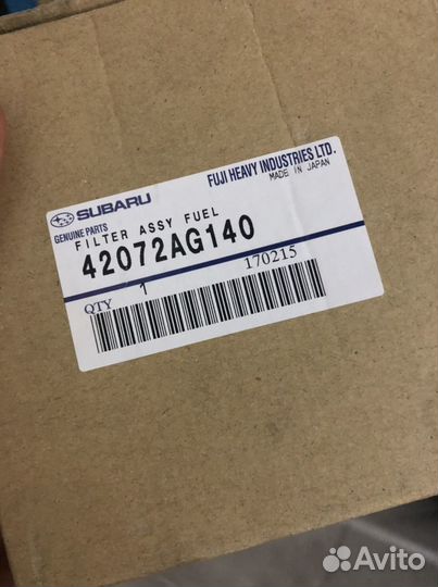 Топливный фильтр Subaru