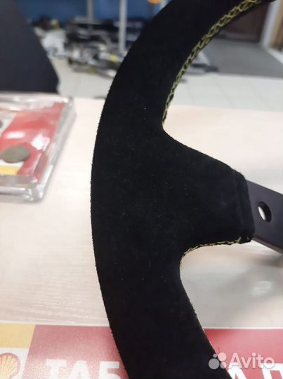 Руль OMP замша. Новый