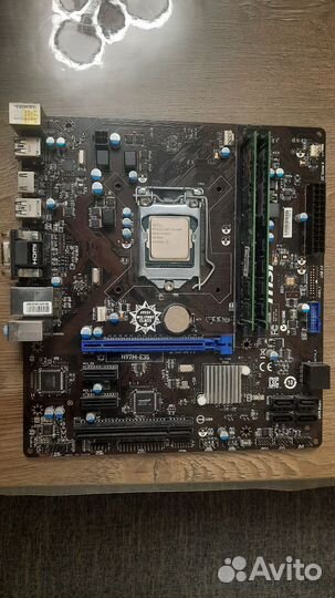 Материнская плата msi h97m-e35