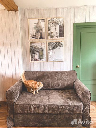 Новый чехол для дивана Хагалунд (икеа)