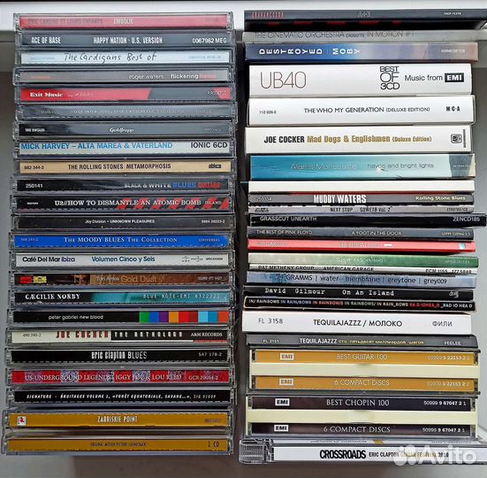 Компакт-диски CD, США, Европа, Япония